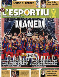Portada L'Esportiu 2026-01-12