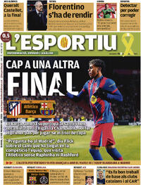 Portada L'Esportiu 2026-02-12