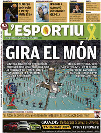 Portada L'Esportiu 2026-06-12