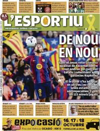 Portada L'Esportiu 2026-10-12
