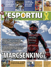 Portada L'Esportiu 2026-07-13