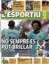 Portada L'Esportiu 2026-09-14