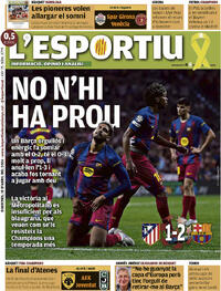 Portada L'Esportiu 2026-04-15