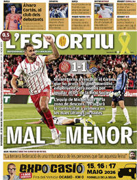 Portada L'Esportiu 2026-05-15