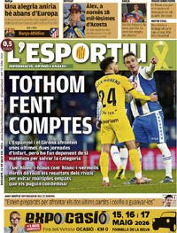 Portada L'Esportiu 2026-05-16