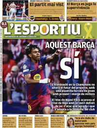 Portada L'Esportiu 2026-04-17
