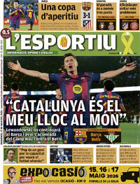 Portada L'Esportiu 2026-05-17