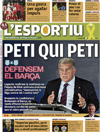 Portada L'Esportiu 2026-02-18