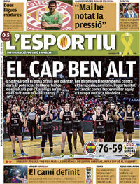 Portada L'Esportiu 2026-04-18