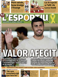 Portada L'Esportiu 2026-08-18