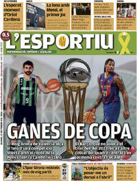 Portada L'Esportiu 2026-02-19