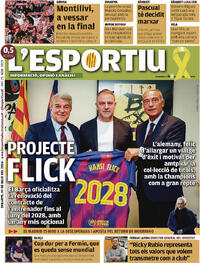 Portada L'Esportiu 2026-05-19