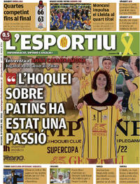 Portada L'Esportiu 2026-04-20