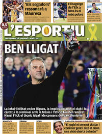 Portada L'Esportiu 2026-05-20