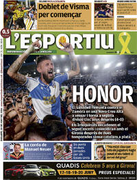 Portada L'Esportiu 2026-06-20