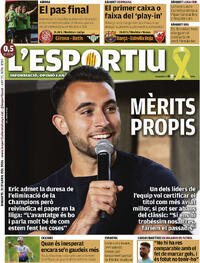 Portada L'Esportiu 2026-04-21