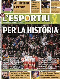 Portada L'Esportiu 2026-05-21