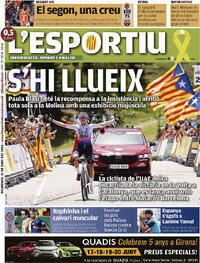 Portada periódico L'Esportiu