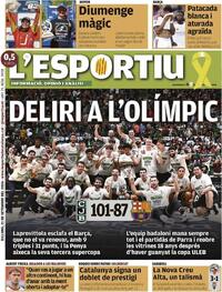 Portada L'Esportiu 2026-09-21