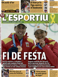 Portada L'Esportiu 2026-02-22