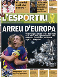 Portada L'Esportiu 2026-05-22
