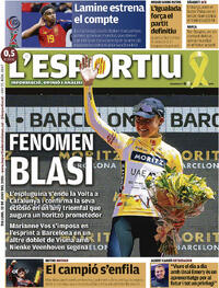 Portada L'Esportiu 2026-06-22