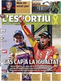 Portada L'Esportiu 2026-09-22