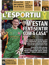 Portada L'Esportiu 2026-01-23