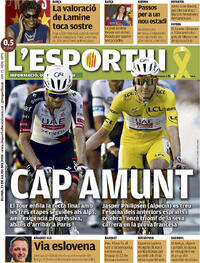 Portada L'Esportiu 2026-07-23