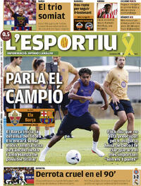 Portada L'Esportiu 2026-08-23
