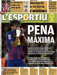 Portada L'Esportiu 2026-04-24