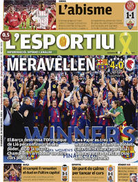 Portada L'Esportiu 2026-05-24