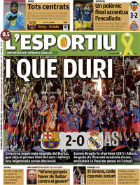Portada L'Esportiu 2026-01-25