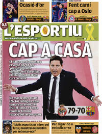 Portada L'Esportiu 2026-04-25