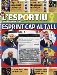 Portada L'Esportiu 2026-02-26