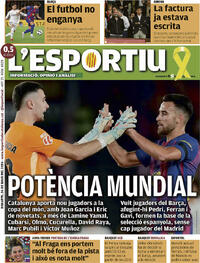 Portada L'Esportiu 2026-05-26