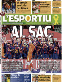 Portada L'Esportiu 2026-06-26
