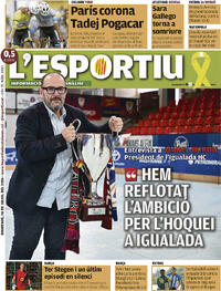 Portada L'Esportiu 2026-07-26