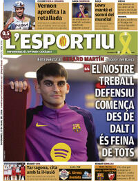 Portada L'Esportiu 2026-03-27