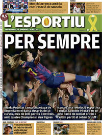 Portada L'Esportiu 2026-05-27
