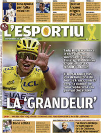 Portada L'Esportiu 2026-07-27