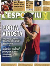 Portada L'Esportiu 2026-09-27