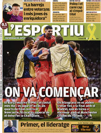 Portada L'Esportiu 2026-02-28