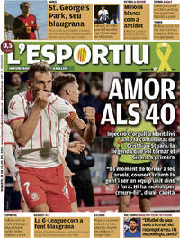 Portada L'Esportiu 2026-07-28