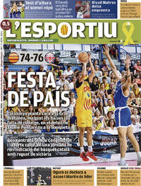 Portada L'Esportiu 2026-06-29