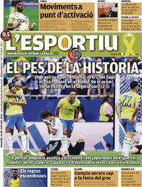 Portada L'Esportiu 2026-06-30