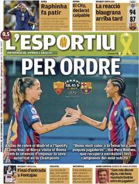 Portada L'Esportiu 2026-09-30