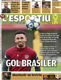 Portada L'Esportiu 2026-08-31