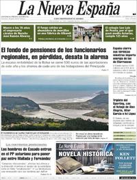 Portada La Nueva España 2019-02-01