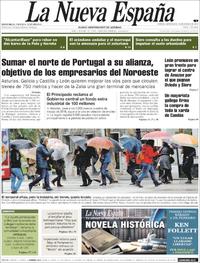 Portada La Nueva España 2019-01-30
